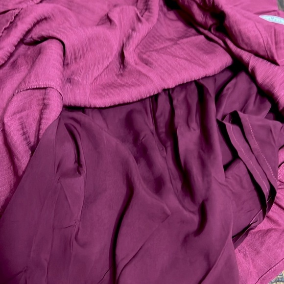 Revolve Tularosa Jordan Dress NWT in Magenta above the knee long sleeve Large - Picture 8 of 15